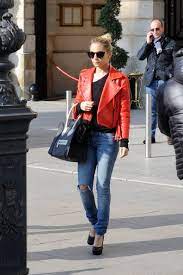 We Adore These 8 Leather Jackets From Topshop Red Leather Jacket Outfit Red Leather Jacket Style Red Jacket Leather
