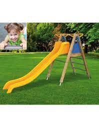 Castelli con torrette e scivoli, reti da arrampicata il mondo dei giochi per bambini all'aperto che ha pensato gruppo dimensione comunità è ricchissimo di proposte: Scivolo In Vetroresina Cm 400 Scala A Pioli Scivoli Per Bambini Da Giardino Da Esterno Giochi Bambini Per Parchi E Giardino