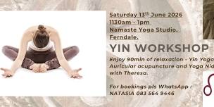 Yin Workshop with Namaste Yoga Studio
