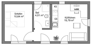 Reduktion Aufs Wesentliche Wohnen Unter 50 Qm Mit Modulen Von Smarthouse In 2020 Wohnen Grundriss Wohnung