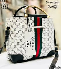 First copy GUCCI PREMIUM Womens Handbags white | First copy shop