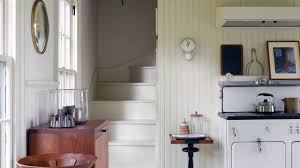 Secure with a nail gun. This Beadboard Paneling Trick Will Bring Continuity To A Small Room Architectural Digest