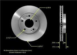 2007 hyundai tiburon disc brake rotor front front front front bendix prt5504