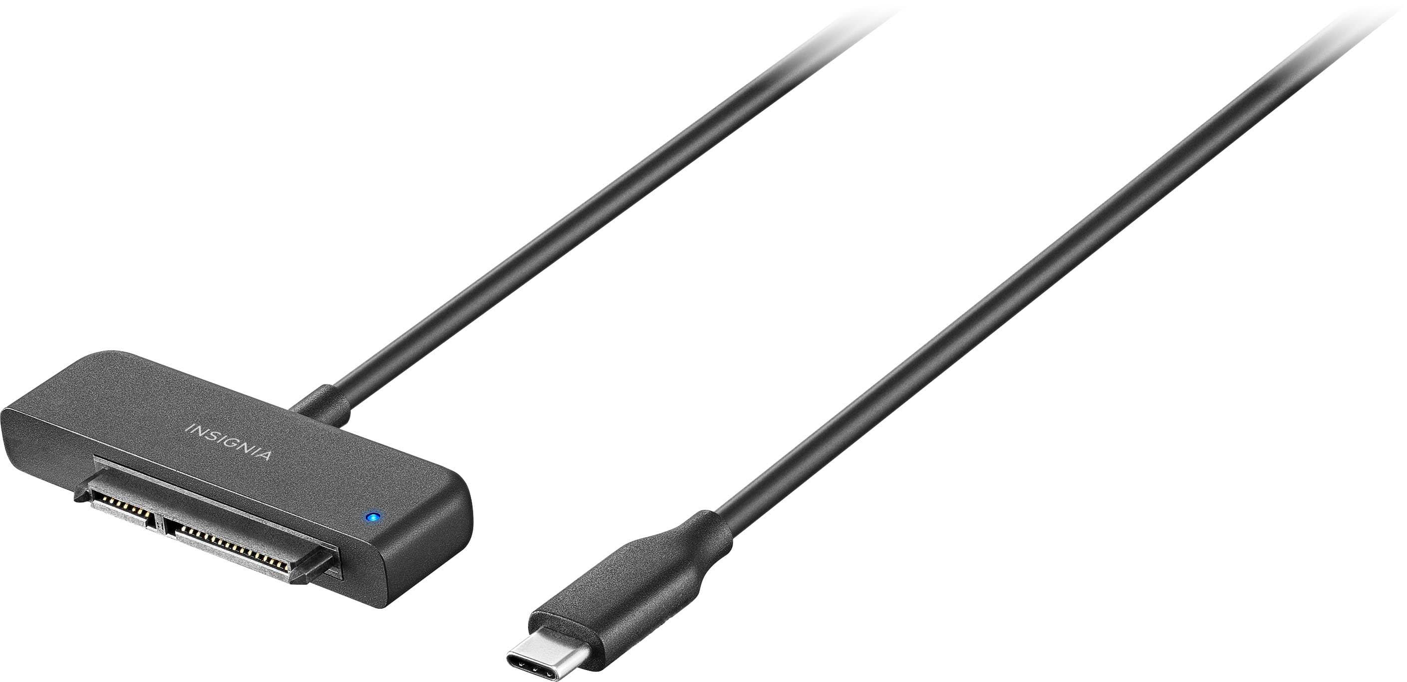 Insignia SATA to USB-C Adapter for 2.5” SATA Drives