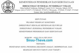 Angket untu siswa bagi guru bimbingan konseling. Download Sk Penerima Beasiswa Bakat Berprestasi Dan Keahlian Khusus Tahun 2020 Tahap I Sinau Thewe Com