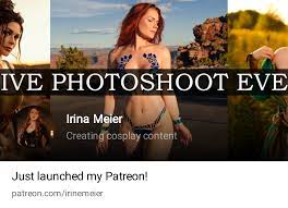 Irina Meier | Creating cosplay content | Patreon