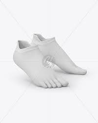 Download No Show Toe Socks Mockup In Apparel Mockups On Yellow Images Object Mockups