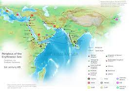 Periplous Of The Erythraean Sea Sea Trade Routes Can Be Expected To Have Change Ancient Romans Roman Empire Map