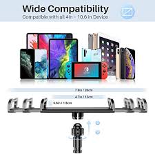 Innovative tablethalterung mit um 360° drehbaren clips. Tryone Schwanenhals Tablet Halterung Tablet Halter Flexibler Verstellbarer Arm Im Bett Fur Ipad Handy Switch Samsung Galaxy Tabs Kindle Fire Hd Usw 76cm Gesamtlange Bestseller Shop Ch