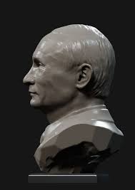 Artstation Putin V Maksim Sardushkin In 2020 Art Model Sculpture Art 3d Model