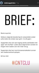 Fifa 18 aa gent manager career. Anti Buffalo Wordt Geweerd In Ghelamco Arena Sjaal Afgeven Of Stadionverbod Voetbalprimeur Be
