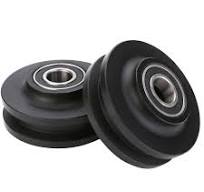 Pulley Wheel U Groove Pulley Bearing Nylon Guide Roller 5x40x20mm Pulley  Wheels