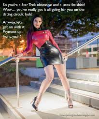 Dive into a World of Pleasure with Latex Bondage Captions