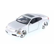 Infiniti G35 Silver Jada 90290jy 1 24 Scale Diecast Model Toy Car Brand New But No Box Walmart Com Walmart Com