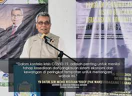 Minister in the prime minister's department (special functions) datuk seri mohd redzuan yusof said at the same time, preventive as such, mohd redzuan said there should be no issue of giving some flexibility to traders in sabah as all economic sectors are allowed to operate during the cmco period. Admin Petikan Daripada Ucapan Yb Mohd Redzuan Yusof Facebook