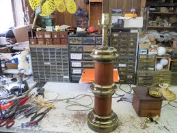 Disassembling, painting and assembling the lamp.rewiring a lamp is easy! Lamp Parts And Repair Lamp Doctor Table Lamp Repair Replace A Lamp Cord