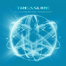 Light stick, box, strap, manual(warranty) bluetooth mode important: Treasure The First Step Treasure Effect Album Version Blue