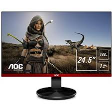 Its 23.8 ips panel with full hd resolution delivers. Amazon Com Aoc G2590fx 25 Framless Gaming Monitor Fhd 1920x1080 1ms 144hz G Sync Compatible Adaptivesync 96 Srgb Displayport Hdmi Vga Vesa 25 Inch Black Red Computers Accessories