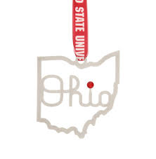And in that gale, no eye could hope to follow. Limited Edition The Ohio State University 2020 Ornament Wendell August Forge
