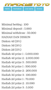 Lxgroup Daftar Maxistoto Hadiah Huruf