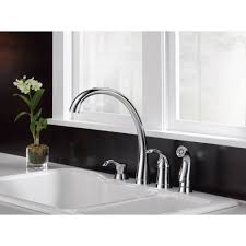 delta chrome finish pilar modern single