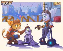 From top to bottom, it offers an experience that is practically faultless and keeps you from i think the thing that surprised me the most with ratchet & clank: Ratchet And Clank Rift Apart By Gerovort On Deviantart Ratchet Jak Daxter Video Game Characters