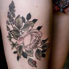 Ust Bacak Dovmeleri Thigh Tattoos Panosundaki Pin