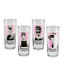 Mickey rooney breakfast at tiffany's desk. Audrey Hepburn Breakfast At Tiffany S Glass Set Of Four Shot Glass Set Glass Set Breakfast At Tiffanys