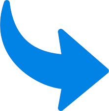 Curved Arrow Blue Icon SVG Vector & PNG Free Download | UXWing