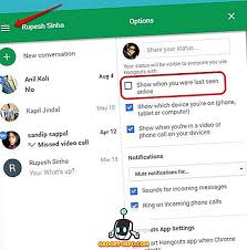Google meet and google chat. So Deaktivieren Sie Die Zuletzt Gesehene Funktion Von Google Hangouts