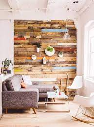 Forrar una pared de madera. Como Forrar Paredes De Madera Paso A Paso Decoracion De Interiores Paredes Rusticas Pared Con Palets