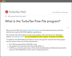 Turbotax introduces a tax service just for gig workers. Turbotax Did Everything It Could To Hide The Free Filing Its Supposed To Offer Techdirt