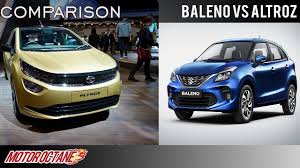 Tata Altroz Vs Maruti Baleno Comparison Hindi Motoroctane