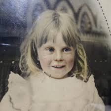 Late Victorian Era. 1800s. Antique, Charcoal and Crayon Portrait of a  Little Ghost Child in a Gold Frame. Very Realistic! 1877.