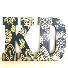Wooden Letter Design Ideas Wood Letter Wall Decor Wooden Letters