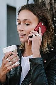 DECODED Back Cover Card Case for iPhone 8 + 7 + 6s + 6, Premium Full-Grain  Leather with Leather Buttons + Card Holder, Snap On