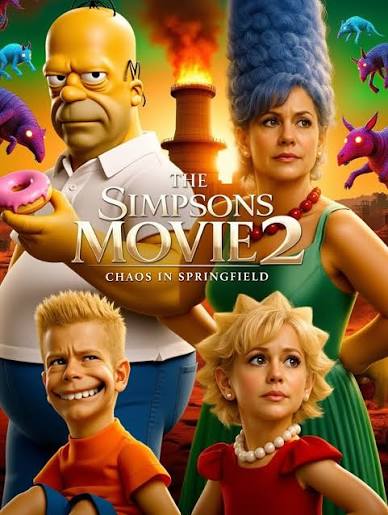 🎬 The Simpsons Movie 2: Chaos in Springfield (2026) 👉Read More:  https://news.publish24h.online/32698/ 🎭 Genre: Animated Comedy • Adventure  • Family • Satirical Disaster 🌟 Starring: Dan Castellaneta • Julie Kavner  • Nancy