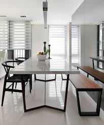 Love This Table Base For A Marble Table Top The Thin And Thick Metal So Chic Minimalist Dining Room Farmhouse Dining Room Table Apartment Dining