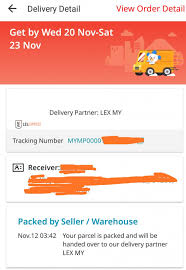 Ketika kamu check out dan melakukan pembayaran barang yang dibeli nomor resi lazada pasti belum keluar, karena pilih lacak paket, maka akan muncul informasi nomor resi pengiriman lex id. Lazada Express Lex Malaysia Picking Up A Parcel At Lazada Express Bayan Lepas Penang Penang Local Stuff Lazada Malaysia International Lazada Lex Deliveries To Malaysia Are Accomplished Through Abx Express