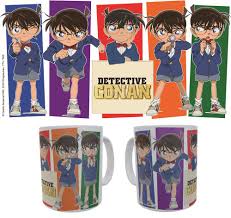 The detective conan manga was published in malay and in chinese by the tora aman publishing house, which closed down in 2018. Mug Detector Conan Ceramic Mug Conan Edogawa Ubuqhawe