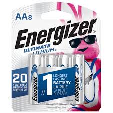 Energizer Ultimate Lithium Aa Batteries 8 Pack