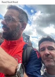 Roy Purlan has sent some historic pictures from the 1980s. Top with Steve  Hannan and Neil Jackson. Bottom with John Bellis.