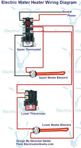 Home » wiring diagram » electric water heater thermostat wiring diagram. Electric Water Heater Wiring With Diagram Electricalonline4u