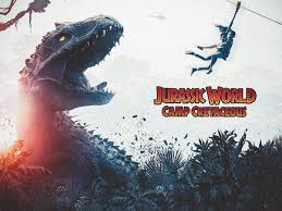 Jurassic World Camp Cretaceous Fan Poster Wallpaper Hd Movies 4k Wallpapers Images Photos And Background Inspired by the scene we didn't see in camp cretaceous, this video is about the indominus rex helping toro escape from his enclosure. jurassic world camp cretaceous fan