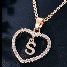 Dp for whatsapp · whatsapp dp images . Buy Maverick Gorgeous Alphabet S In Diamond Heart Pendant Chain Stylish Double Locket Initial Letter Inside Heart Necklace Gift For Girls Women On Birthday Anniversary Valentine Occasions Gold At Amazon In