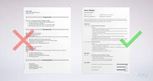 Divide your resume into legible resume sections: Best Resume Format 2021 3 Professional Samples