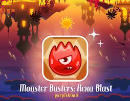 Oznakomtes S Etim Proektom Behance Monster Busters Hexa Blast Https Www Behance Net Gallery 34324847 Monster Busters H Monster Busters Busters Monster