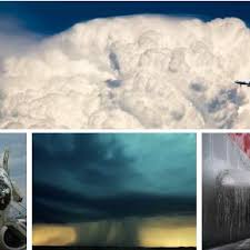 (meteorology) a powerful downward air current, especially one during a thunderstorm. Downburst Wind Shear Hail Icing X Wald Focuses On Weather Hazards Download Scientific Diagram