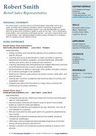 Master of commerce with a stronghold in creative and innovative ideas to engage customers. Retail Sales Rep Resume Samples Qwikresume