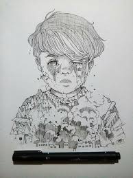 Pin By Noha Hisham On Drawing Ideas Refugees Art Drawings Book Art Sculptures